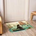 thumbnail image 6 of Sea Lion Area Rugs: Polyester Non-Slip Machine Washable Floor Carpet Office Rug, 6 of 6