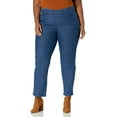 thumbnail image 2 of Chic Classic Collection womens Easy Fit Elastic Waist Jean ,Mid Shade ,26, 2 of 4