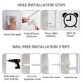 thumbnail image 4 of 1 soporte para pañuelos perforado de pared en baño y cocina., 4 of 5
