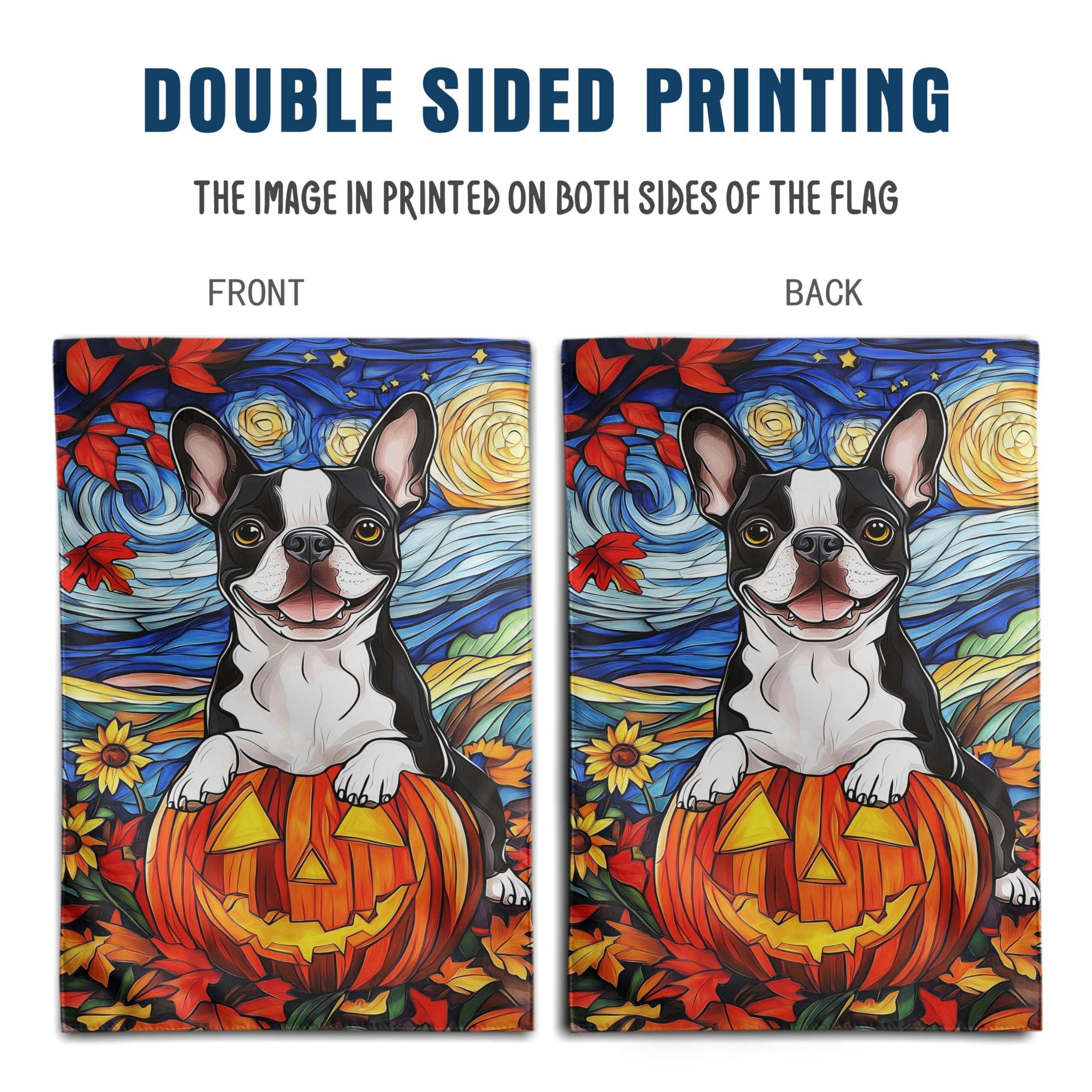 4th of July Chocolate Lab Garden Flag Red White Blue Floral Labrador Dog Yard Flags Small Memorial Independence Day Banner 12x18 Double Sided for Outside Outdoor Patriotic Decor