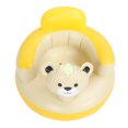 thumbnail image 4 of Asiento inflable para bebé con bomba de aire incorporada, silla de ducha de PVC, soporte para la espalda para bebé, sofá de dibujos animados de oso, 4 of 14