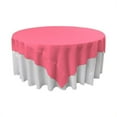 thumbnail image 1 of LA Linen TCpop90x90-HotPinkP38 Nappe Carrée en Popeline de Polyester Rose Chaud - 90 x 90 Po., 1 of 4