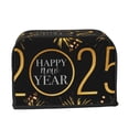 thumbnail image 2 of Gaeub 2025 New Year New Print 2 Slice Toaster Cover, Toaster Bags,Small Appliance Toaster Cover for Kitchen,Toaster Oven Dustproof Cover, 2 of 7