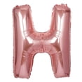thumbnail image 2 of Efavormart Blush 40" tall Alphabet Letters / Number Foil Balloons Party Wedding Decorations Graduation New Year Party- H, 2 of 3