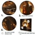 thumbnail image 3 of Designart "Illuminated Awakening" Buddhism Canvas Wall Art, 3 of 7