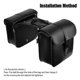 thumbnail image 5 of Motorcycle Riding Travel Tank Motorcycle Bags Motorcycle Storage Tool Motorcycle Bags Side Luggage Saddle Motorcycle Bags Pu Leather Motor Tail Luggag, 5 of 5
