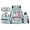 Floral Horse Print, variant on Uorisanigo Floral Horse Kids School Backpack Book Bag with Insulated Lunch Box & Pencil Case & Water Bottle Sling Bag Casual School Bag Set for Youth Primary School Students - 4 Pack