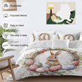 thumbnail image 4 of Easter Eggs Queen Size 4 piece Duvet Cover Set,desc|小组描述2desc|小组描述3Comfort Bedding Set, Include a Duvet Cover,a Bed Sheet, 2 Pillowcase with Zipper for All Season, 4 of 12