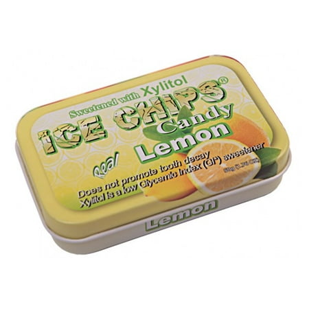 Ice Chips Hard candy, lemon flavor (The Best Of Luck Candy And Ice Cream)