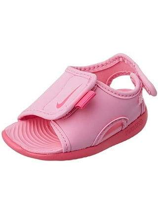 nike pink sandals