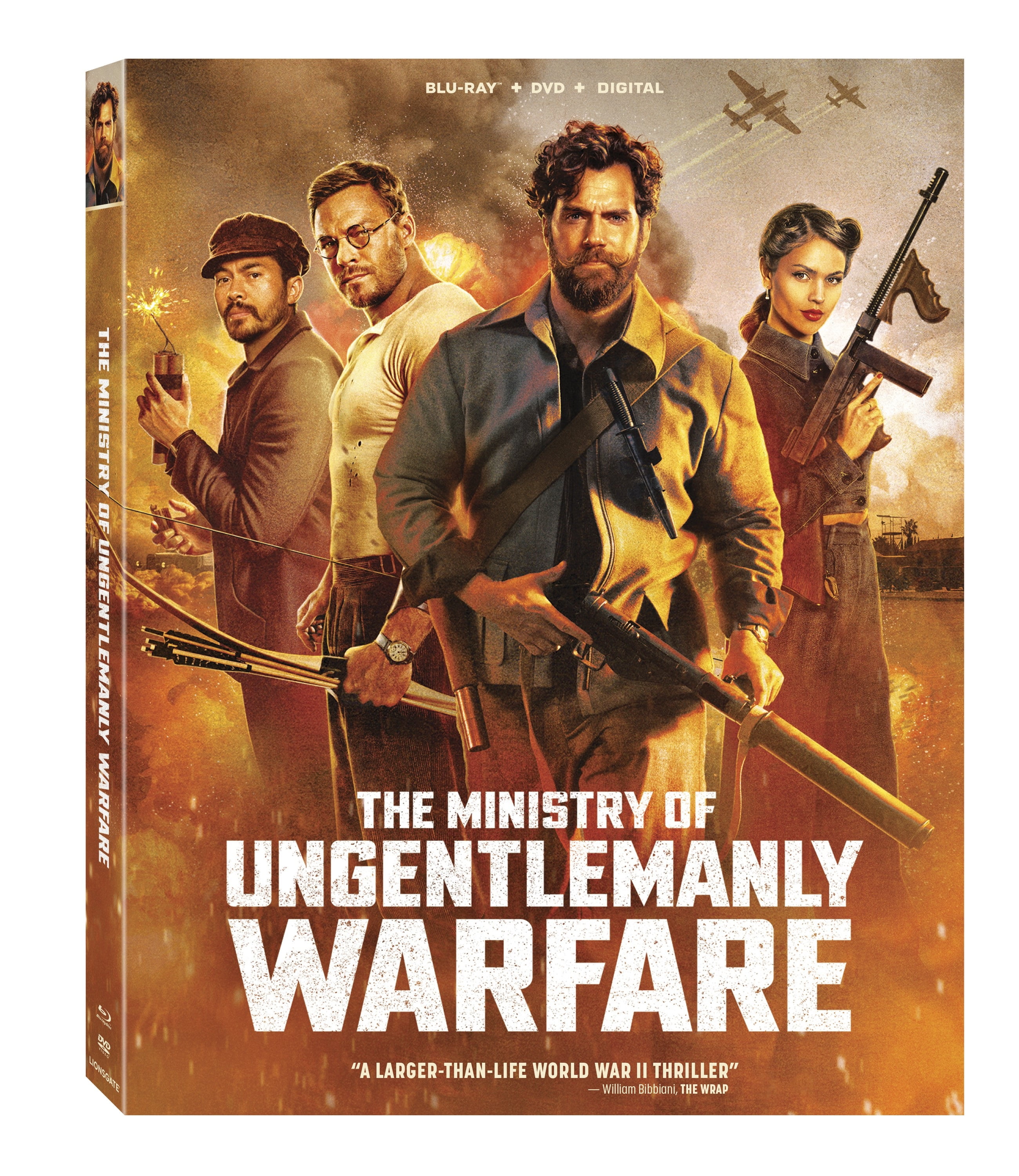 Lionsgate The Ministry of Ungentlemanly Warfare DVD, Rated R