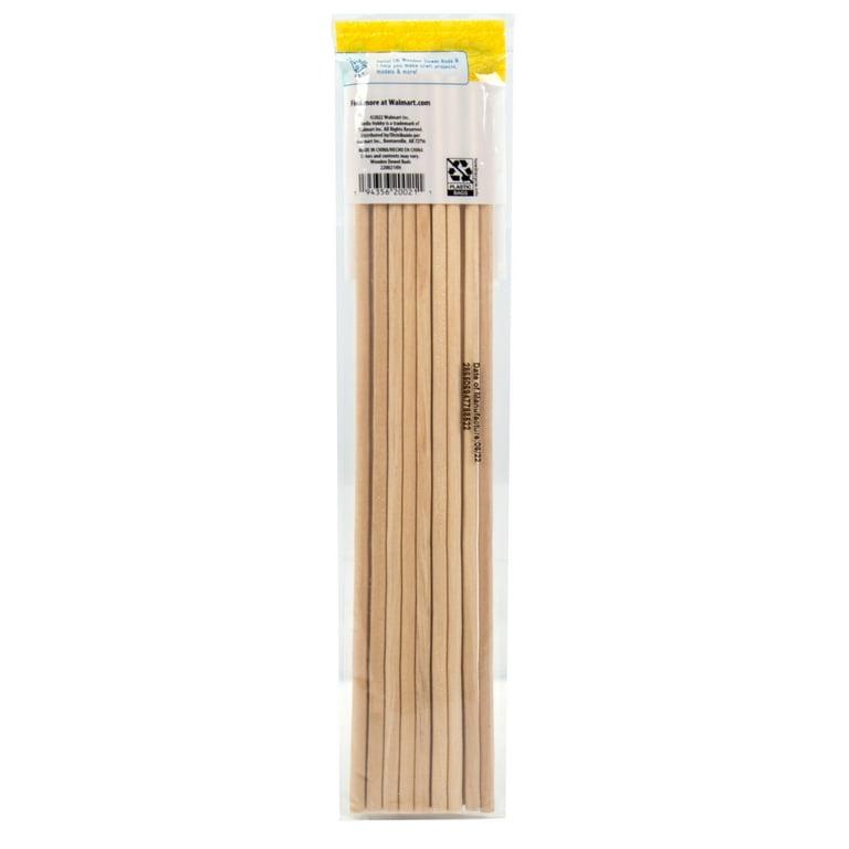 Hello Hobby Wood Dowels, 16-Pack