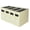 Beige, variant on Collapsible File Storage Box for Letter Size Documents, Portable File Organizer Box with Rails, Desktop and Home Office Organization