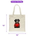 thumbnail image 5 of Happy Valentine's Day Havanese Brings Love Heart Canvas Tote Bag Havanese Dog Lover Gifts Idea Reusable Shopping Grocery Bag - 02028, 5 of 5