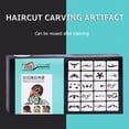 thumbnail image 4 of 20x Mix Hair Styling Tattoo Template DIY Hairdressing Trimmer Model Stencil, 4 of 8