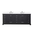 thumbnail image 3 of Dukes 84 in. W x 22 in. D Espresso Double Bath Vanity, Cultured Marble Top, and Faucet Set, 3 of 9