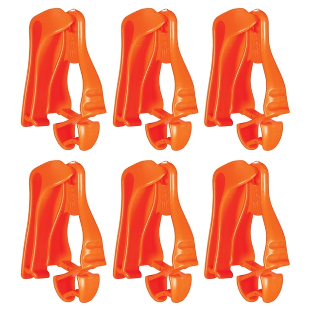 Portaguantes con clip Ergodyne Squids 3405, paquete de 6