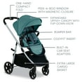 thumbnail image 3 of Britax Willow Grove SC Baby Travel System, Infant Car Seat and Stroller Combo with Base, Pindot Jade, 3 of 7