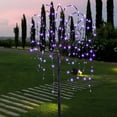 thumbnail image 4 of Fuchsun Led Solar Willow Tree 200 Waterproof Garden Tree for Home Decoration Purple 4.6 ft, 4 of 6
