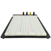 2390 Tie Point Solderless Breadboard with 4 Binding Posts, Metal Backplate
