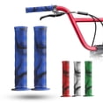 thumbnail image 1 of Puños de Bicicleta BMX ALTREGO Camuflaje de Goma Anti derrapante 140 Mm azul, 1 of 5