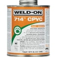 thumbnail image 1 of IPS 10132 Quart 714 Heavy Duty CPVC Cement, Orange, 1-Pack, 1 of 2