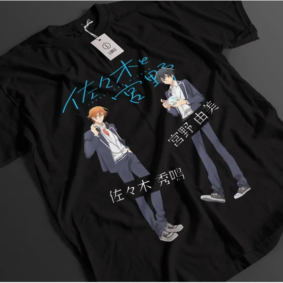 RARE Sasaki And Miyano Shirt Hirano Tshirt Kagiura T-Shirt Ogasawara Love Anime Tee