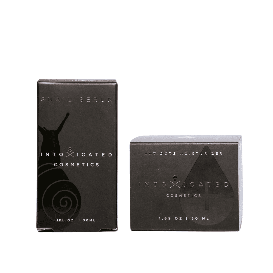 Intoxicated Cosmetics Snail Serum + Antidote Moisturizer Kit