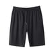 thumbnail image 1 of Mens Casual Pantalones Cortos Moda Cómodo Bolsillo Sólido Vendaje Cordón Medio Pantalones Cortos, Ligero de Verano, 1 of 9