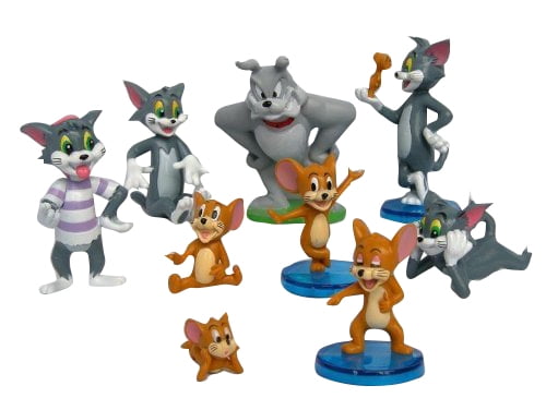 The Tom and Jerry Cat Mouse Collectible Action Figure 