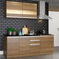 thumbnail image 2 of Cocina Integral 180cm Marrón Madesa 02, 2 of 11