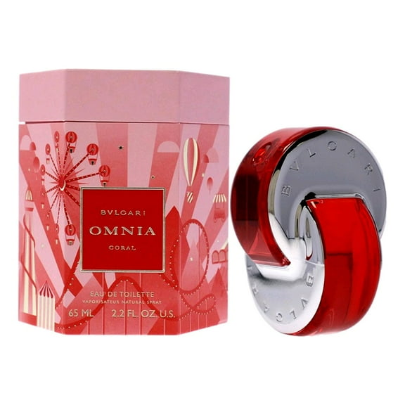 Bulgari Omnia Coral Eau de Toilette, Perfume for Women, 2.2 Oz Full Size