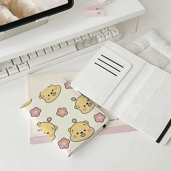 Anime Passport Holder for Travel, Passport Cover Wallet Case Women Men Family, Passports Book Holders Travel Gifts Accessories Vacation Must Haves