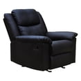 thumbnail image 2 of Sillón Reclinable Hometrends Individual Tipo Piel Negro, 2 of 3