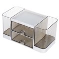 thumbnail image 1 of Mini organizador de escritorio con cajones, cajón para maquillaje, portalápices, compartimento para bolígrafos, organizador de maquillaje para oficina, hogar, suministros de almacenamiento de arte., 1 of 7