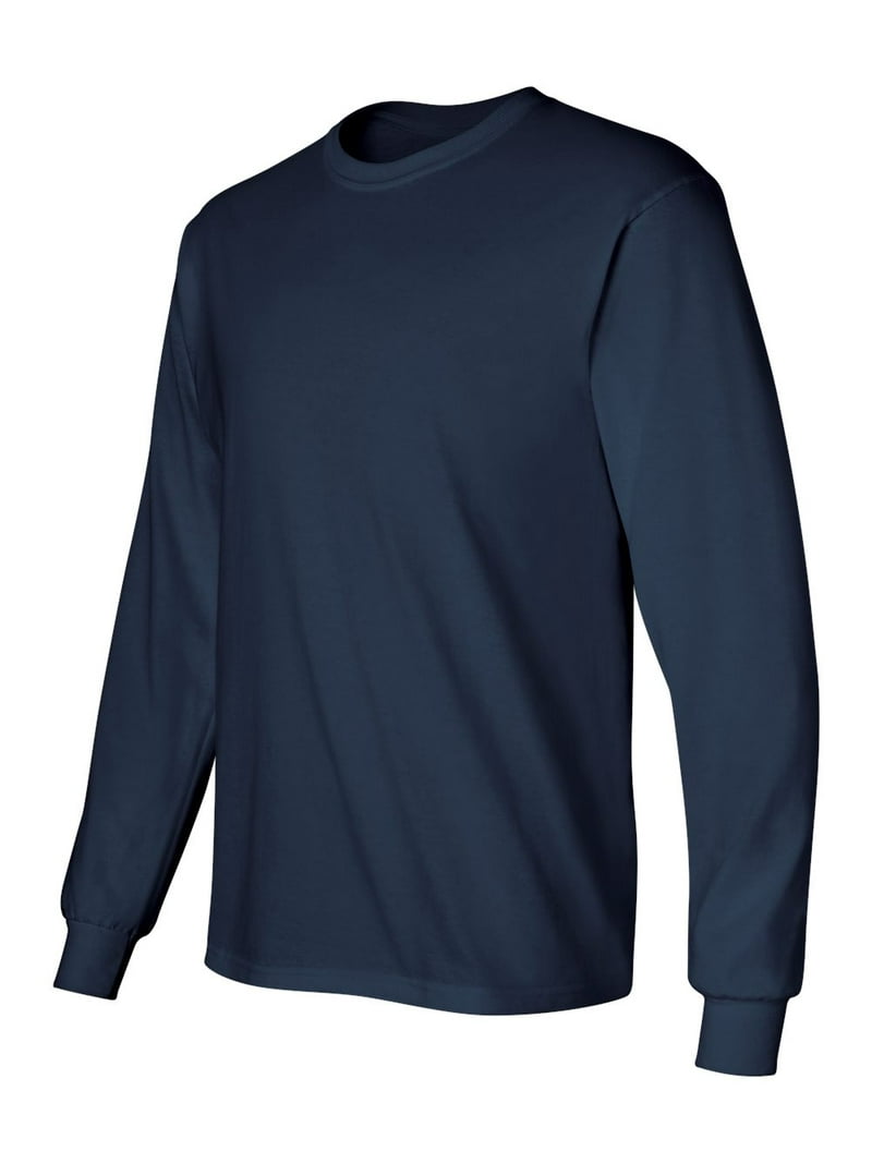 トップス everyone j.30000 long sleeve tee NAVY M Ultra Cotton Long Sleeve T-Shirt, 5XL, Navy - Walmart.com