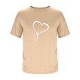 thumbnail image 3 of Tops para hombre, blusas y camisas de manga corta con cuello redondo para hombre, camisetas casuales con estampado de moda para hombre, blusa de manga corta, blusa de poliéster para hombre., 3 of 4