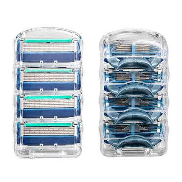 5-Blade Razor Replacement Blades for Shaving, 4 Count Refill Cartridges-12PCS