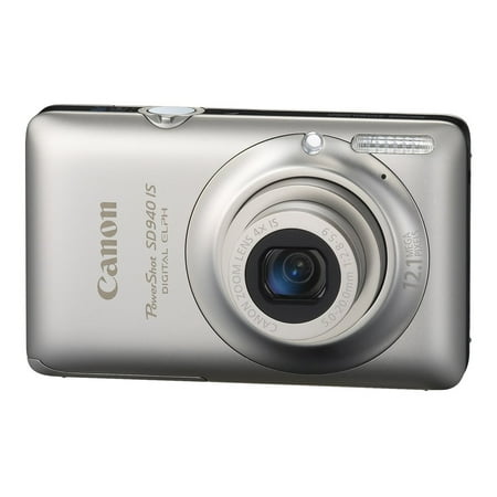 Canon PowerShot SD940 IS 12.1 Megapixel Compact Camera, Silver
