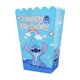 thumbnail image 3 of Decoración para fiesta de cumpleaños de Disney Stitch, vajilla, mantel, telón de fondo, pancarta, vasos de papel, platos, globos azules y rosados, suministros para bebé, 3 of 5