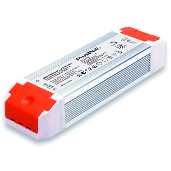 60W Dimmable LED Driver 12V, Triac Magnetic Power Supply 120V AC to 12 Volt DC 60W LED Dimming Transformer, Compatible with Lutron Leviton Dimmer for LED Strip Light, Low Voltage Lighting Project
