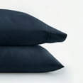thumbnail image 4 of Super Soft Pillowcase 2-Pack Set Navy Blue Standard/Queen Size Bedding by Comfort Canopy, 4 of 13