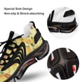 thumbnail image 7 of Floral Print Walking Shoes for Men Woman Lightweight Tennis Fashion Elastic Sports Shoes Cushion Basketball Shoes, 7 of 7