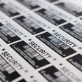 thumbnail image 3 of shiyou-Tamper Evident Stickers, Tamper Proof Security Seal with Individual Serial Numbers and bar Code. Each Sticker is 1.56 x 0.75 inches. Destroyed Upon Removal. Residual Text Left on Item. (105 St, 3 of 4