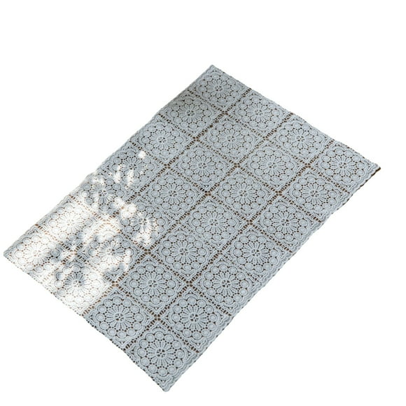 White Lace Table Runners Transparent Embroidered Table Runner Rectangle ,Table runners has 32cm x 180cm