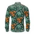 thumbnail image 4 of VgaVtl Shirts for Men Long Sleeve Hawaiian Collared Mens Clothes Graphic Leisure Vacation Big and Tall Loose Shirts,L, 4 of 7