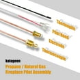 thumbnail image 5 of Propane Natural Fireplaces Assembly Ignitor for Fireplaces Stove 10002264 10002265 4021-736 485-510A 2103-010, 5 of 9