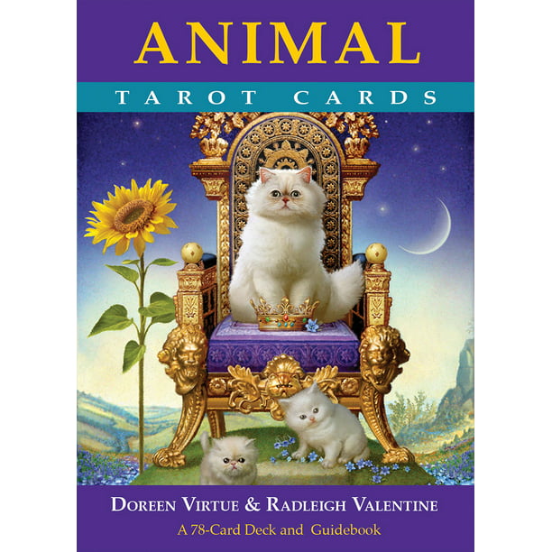 Animal Tarot Cards: A 78-Card and Guidebook - Walmart.com