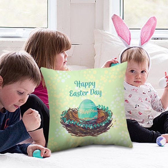 Sokhug Easter Pillow Cover Throw Pillows Covers Cushion Case for Sofa Couch