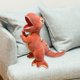 thumbnail image 5 of Figuras de dinosaurios Yotijar almohada rellena de peluche rojo, 5 of 8